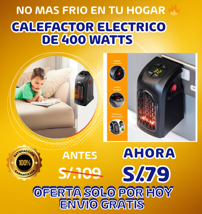 CALEFACTOR ELECTRICO